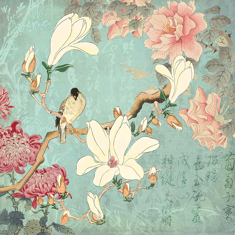 Chinese Magnolia Garden art print by Andrea Haase for $57.95 CAD