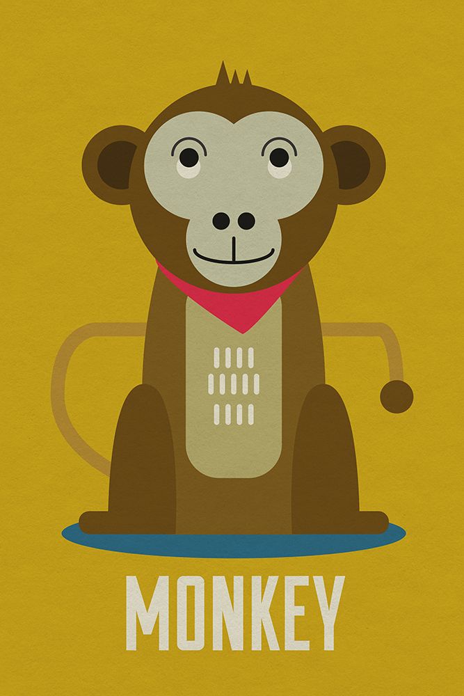 Monkey Kids Nursery art print by Gary Williams for $57.95 CAD