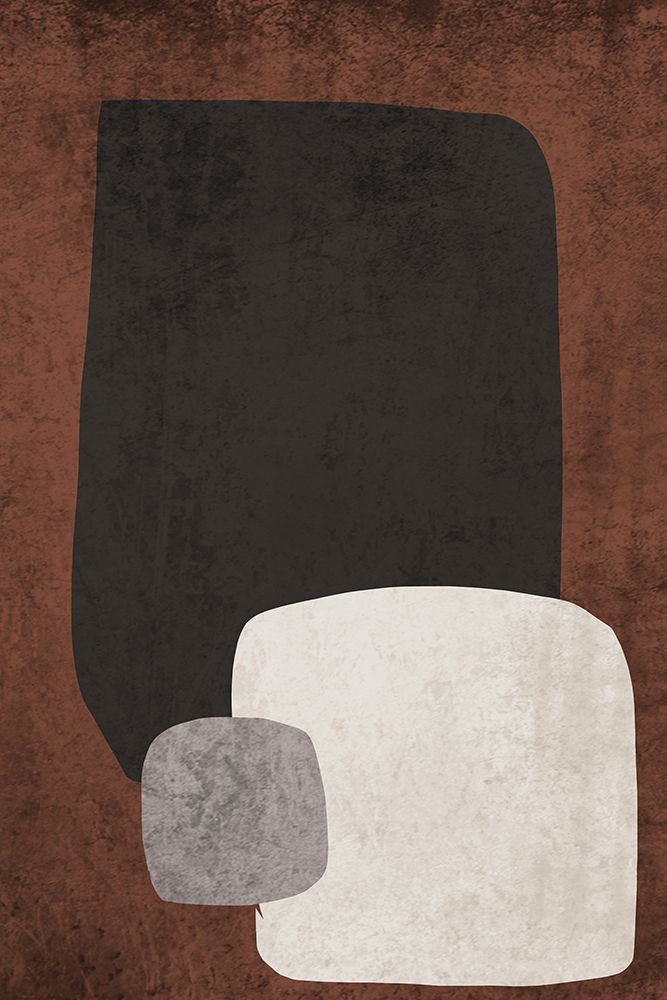 Mid Century Modern Art Abstract Shapes XII art print by Irena Orlov for $57.95 CAD