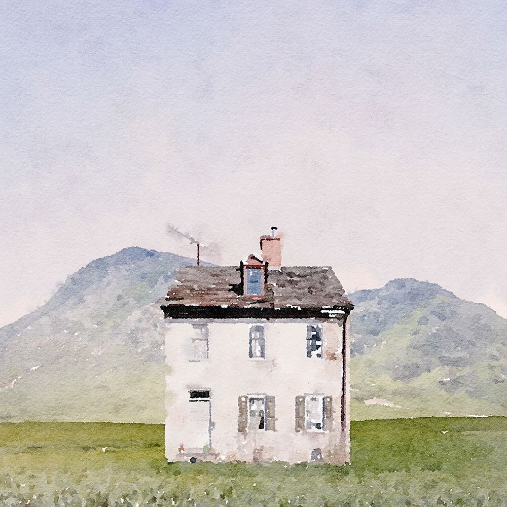 Cottage in the Field art print by Kim Curinga for $57.95 CAD