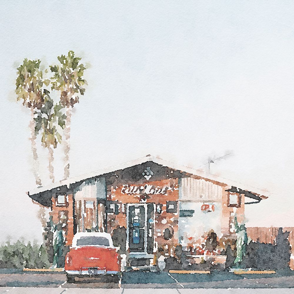 The Motel art print by Kim Curinga for $57.95 CAD