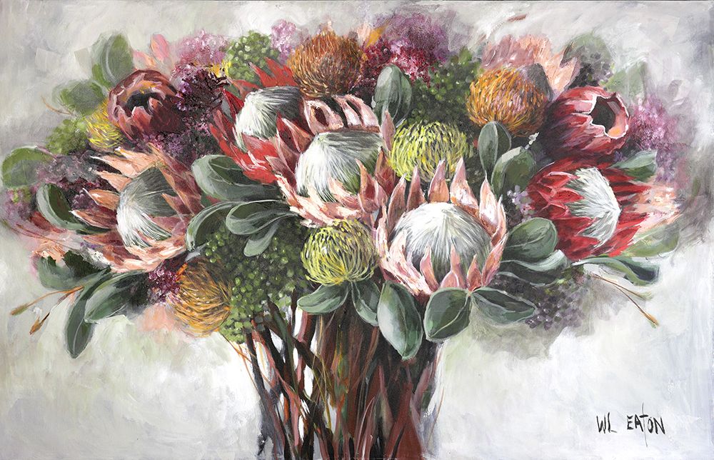Proteas art print by Winnie Eaton for $57.95 CAD