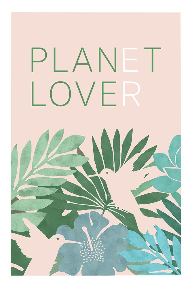 Love Our Planet I art print by Flora Kouta for $57.95 CAD
