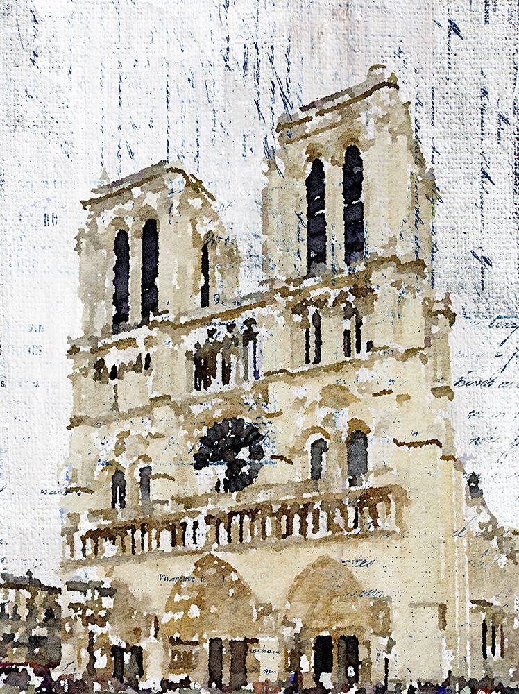 Notre Dame De Paris art print by Irena Orlov for $57.95 CAD