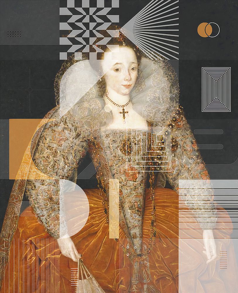 Lady Eleanor Percy, With a Touch of Modern art print by Irena Orlov for $57.95 CAD
