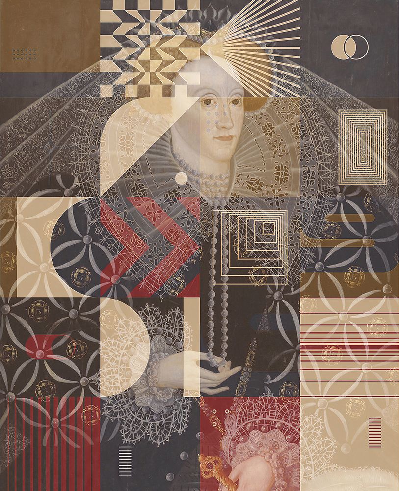 Elizabeth I of England Ampleforth Abbey, With a Touch of Modern art print by Irena Orlov for $57.95 CAD