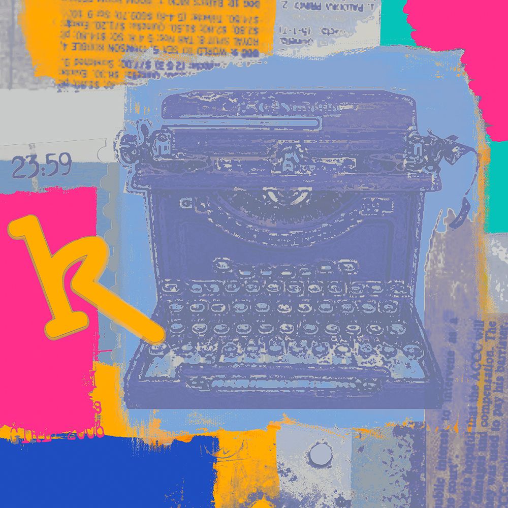 Vintage Typewriter I art print by Irena Orlov for $57.95 CAD