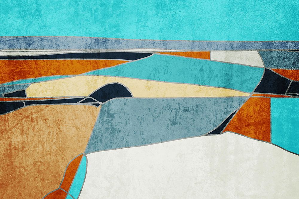 Landscape, Organic Shapes and Lines I art print by Irena Orlov for $57.95 CAD