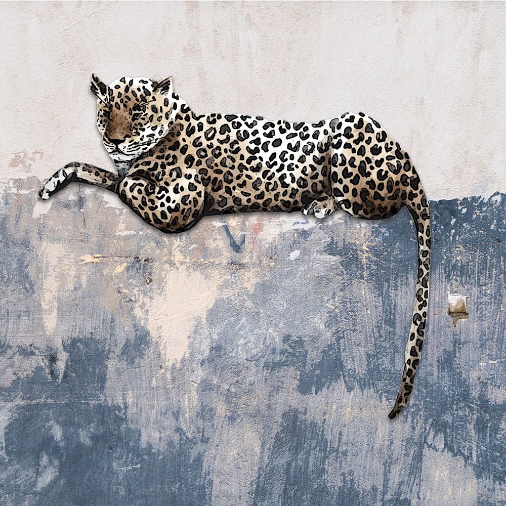 Leopard Lounge art print by Karen Smith for $57.95 CAD