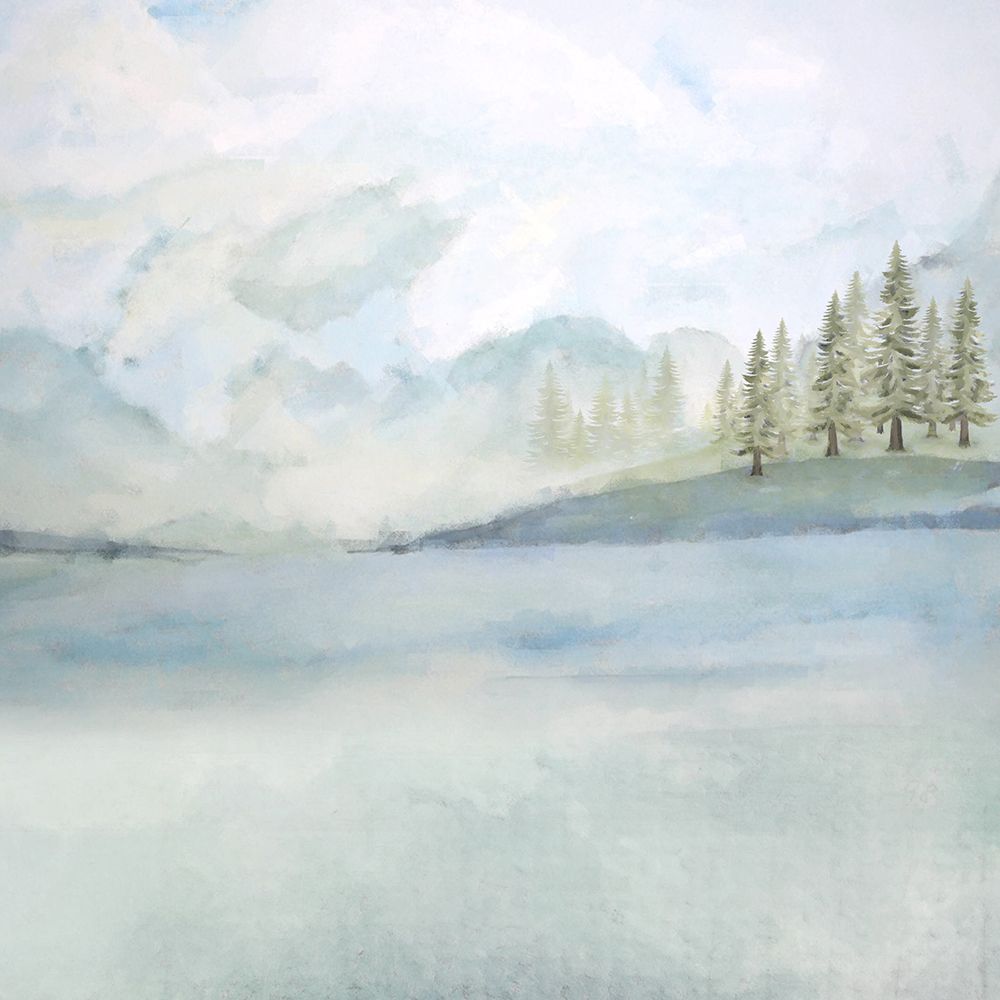 Land and Cloud I art print by Karen Smith for $57.95 CAD