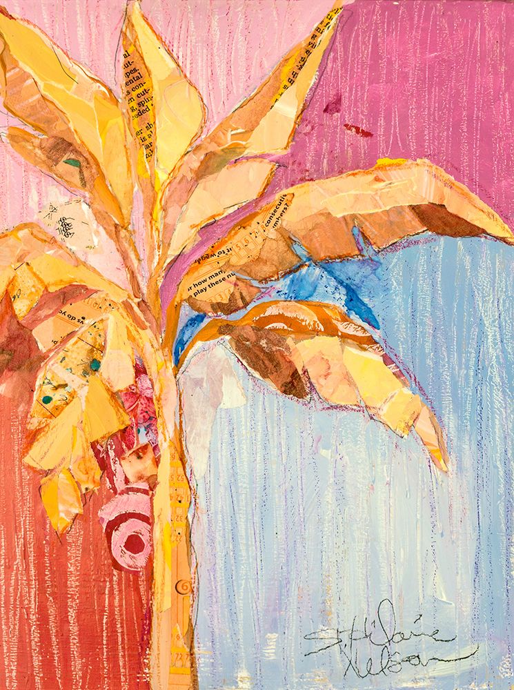 Pink Banana art print by Elizabeth St Hilaire for $57.95 CAD