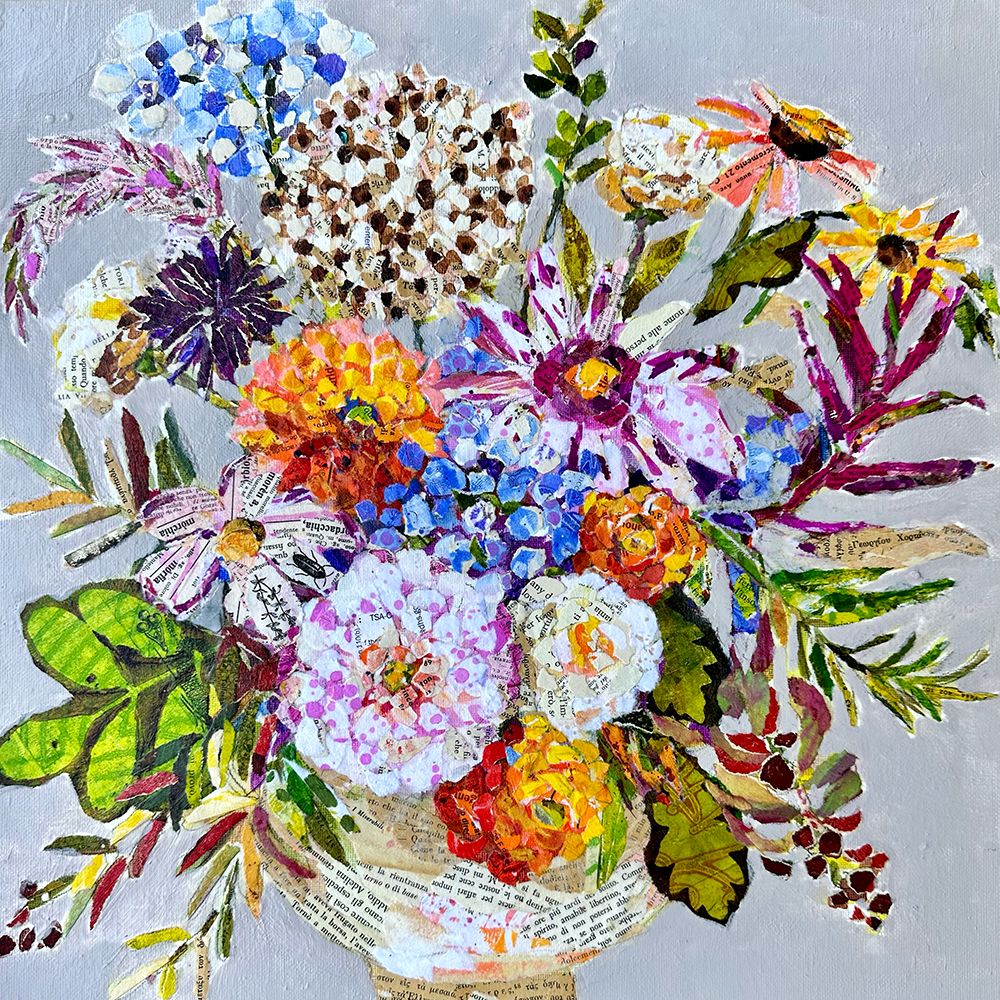 Mixed Floral art print by Elizabeth St Hilaire for $57.95 CAD