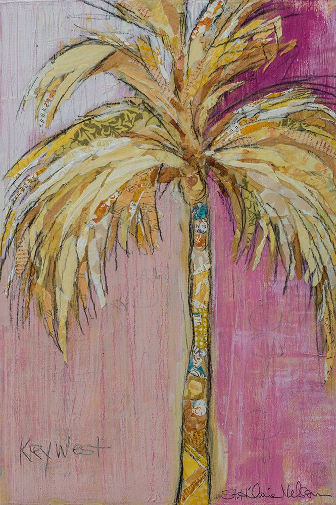 Palm in Purple art print by Elizabeth St Hilaire for $57.95 CAD