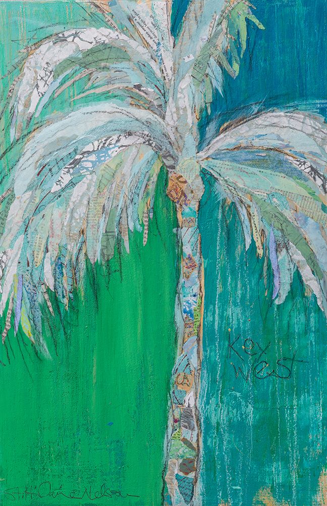 Palm in Teal art print by Elizabeth St Hilaire for $57.95 CAD