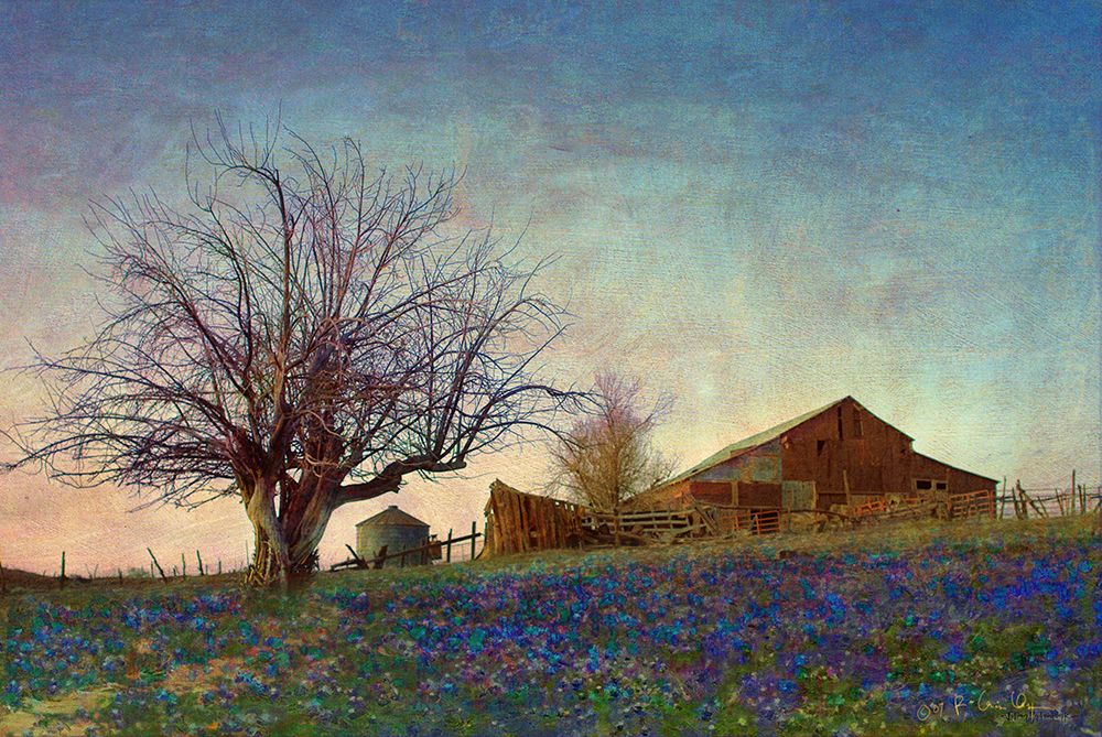 Barn on Hill art print by Christopher Vest for $57.95 CAD