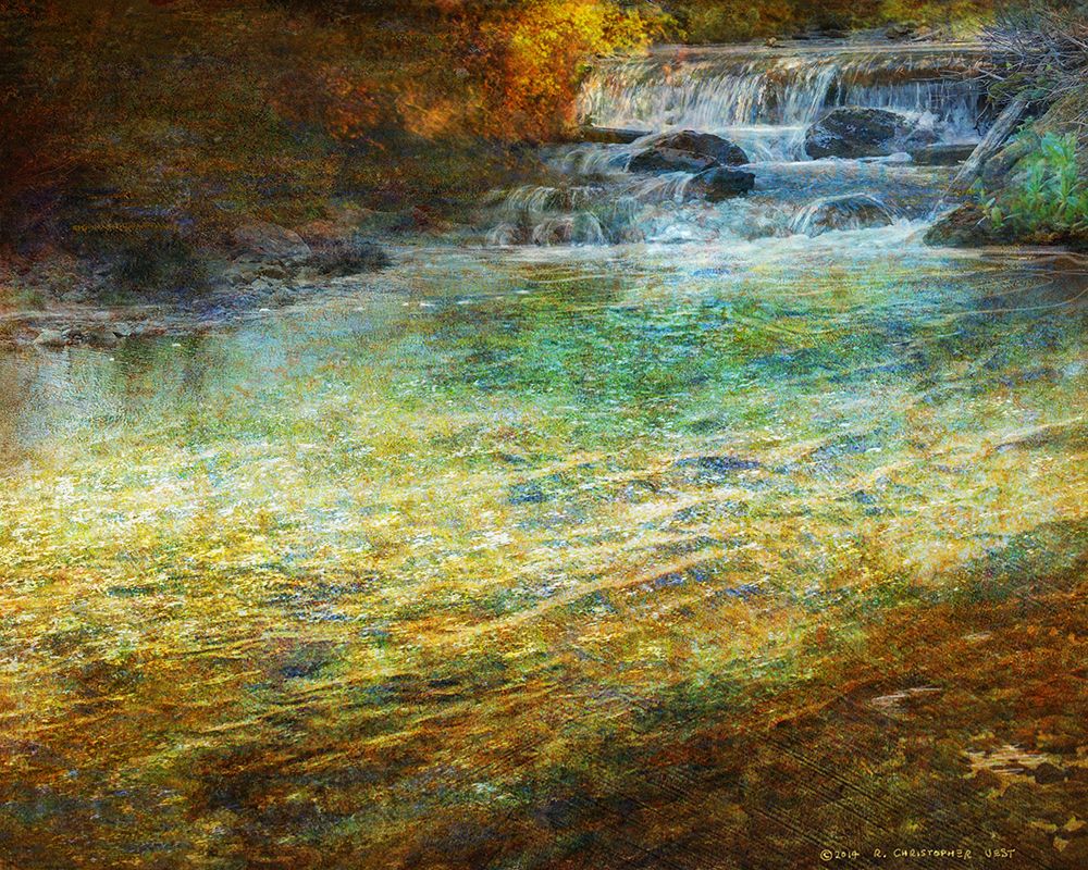 Waterfall Impressions art print by Christopher Vest for $57.95 CAD