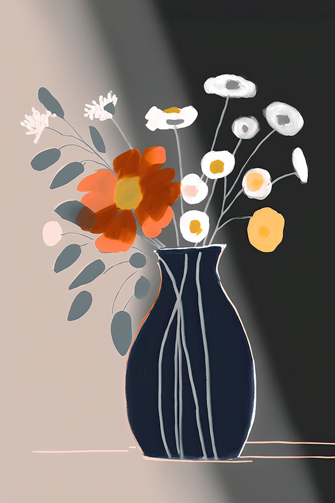 Flower Bouquet II art print by Andrea Haase for $57.95 CAD