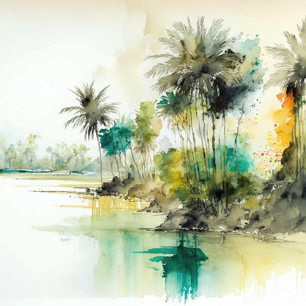Tropical Island art print by Andrea Haase for $57.95 CAD