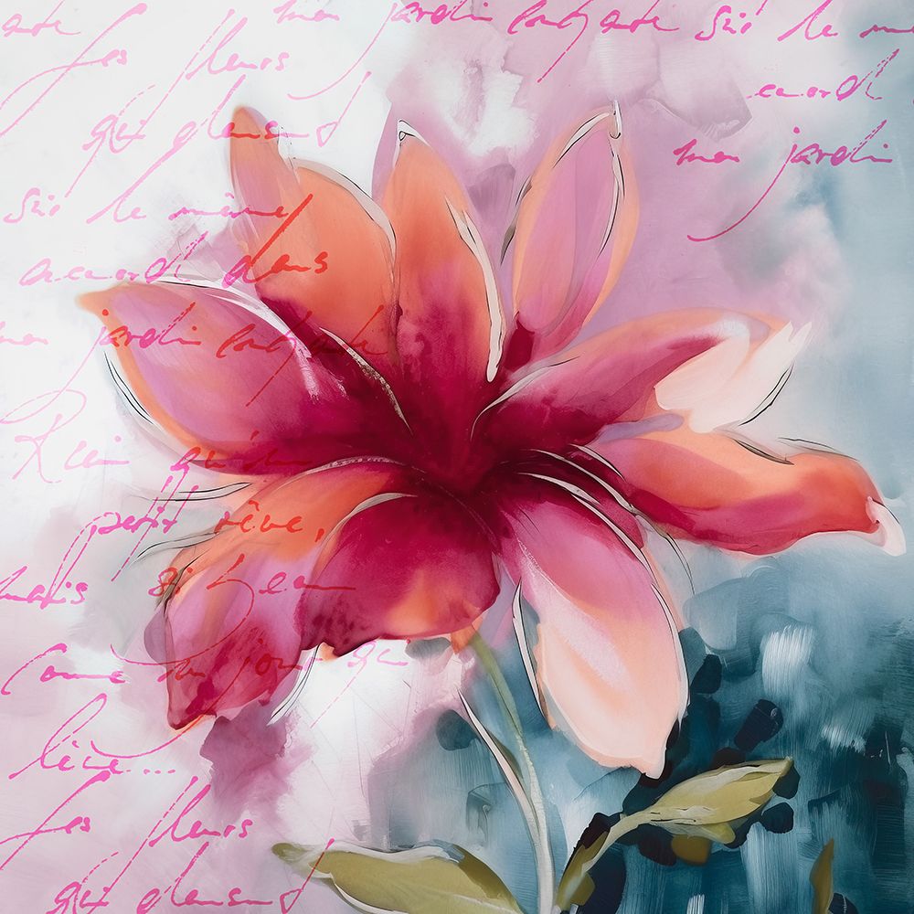 Floral Romance III art print by Andrea Haase for $57.95 CAD