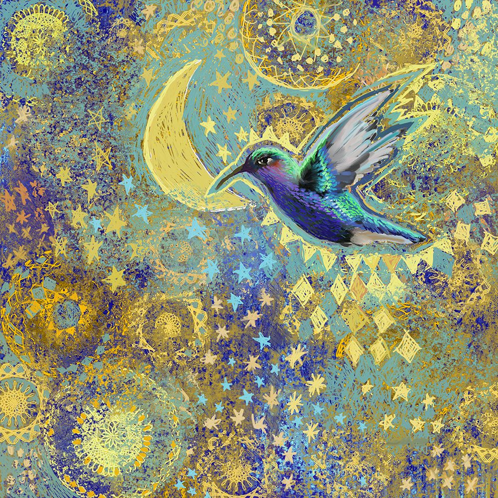 Hummingbird II art print by Karen Smith for $57.95 CAD