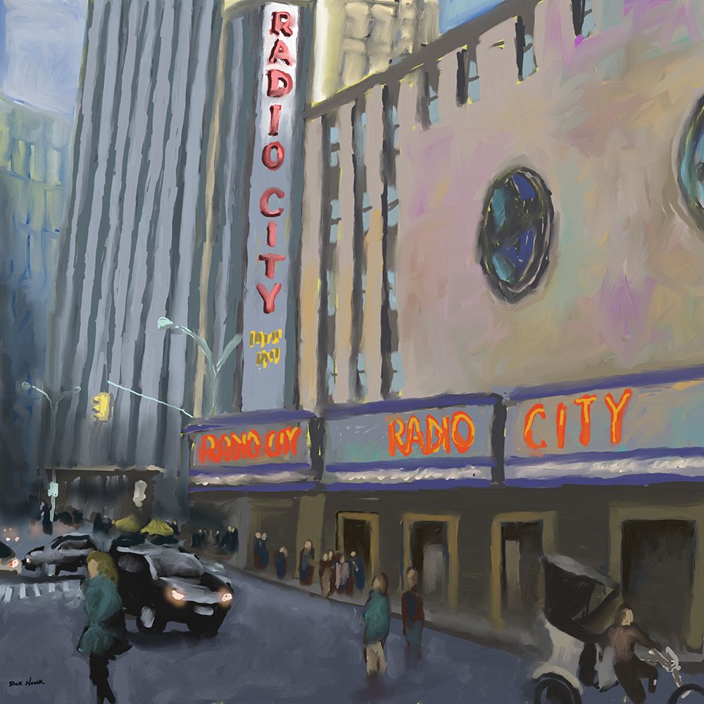 Radio City art print by Karen Smith for $57.95 CAD