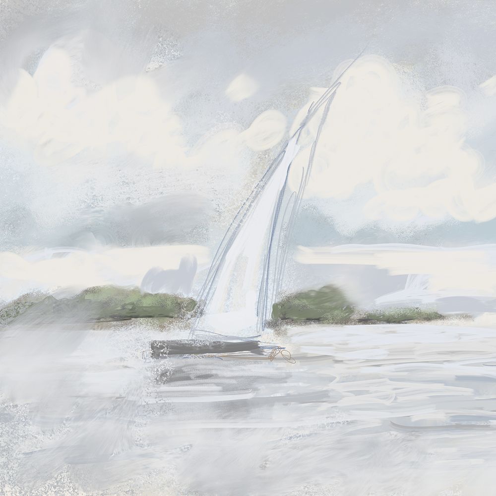 Ocean Sail II art print by Karen Smith for $57.95 CAD