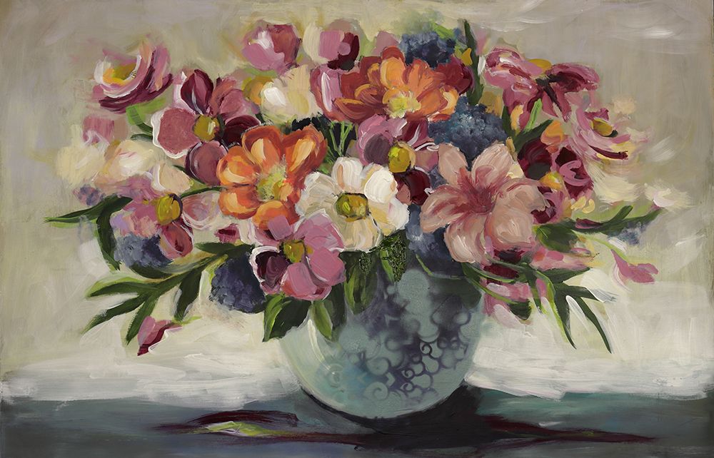Flowers Pink Delight art print by Winnie Eaton for $57.95 CAD