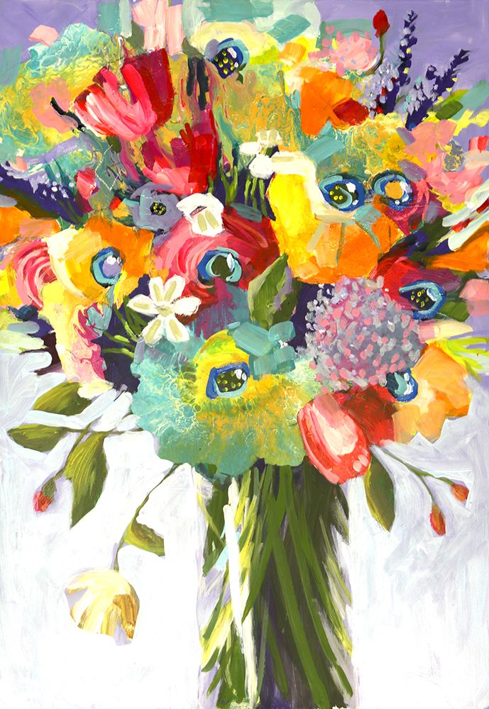Flower Bouquet I art print by Winnie Eaton for $57.95 CAD