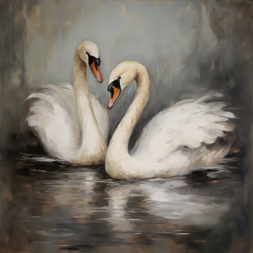 Ballet of the Swans art print by Novae for $57.95 CAD