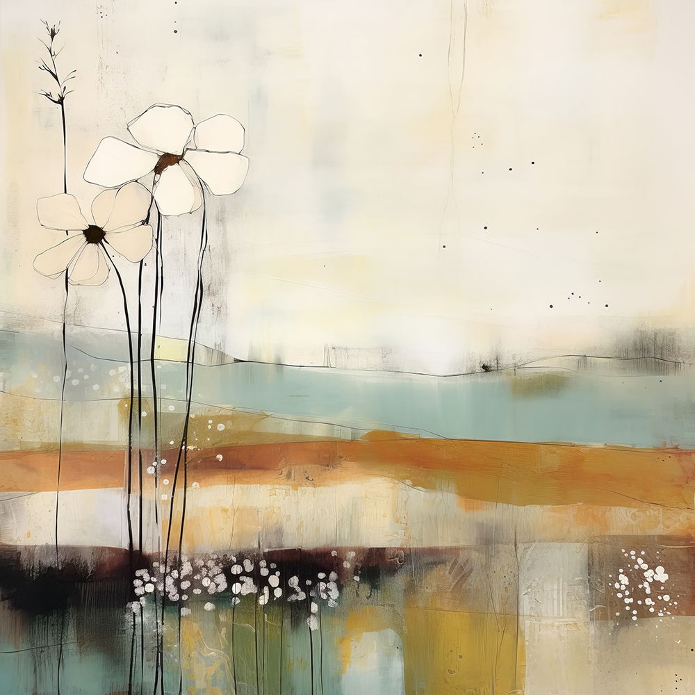 Abstract Meadow Palette 3 art print by Irena Orlov for $57.95 CAD