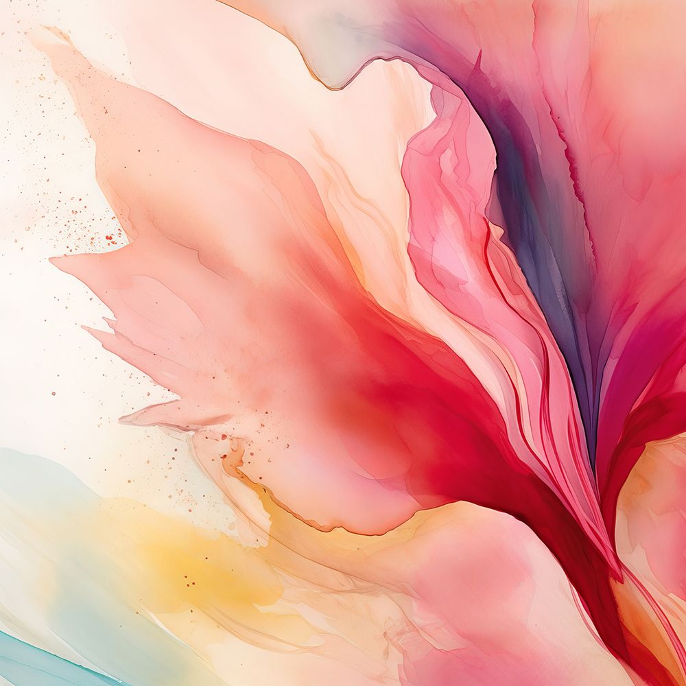 Vibrant Watercolor Layers 1 art print by Irena Orlov for $57.95 CAD