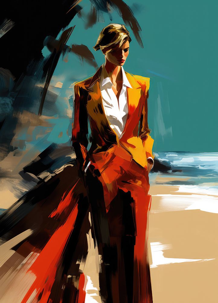 Color Bright Fashion 1 art print by Ray Powers for $57.95 CAD