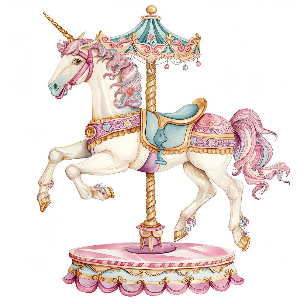 Carousel Horse 3 art print by Ray Powers for $57.95 CAD