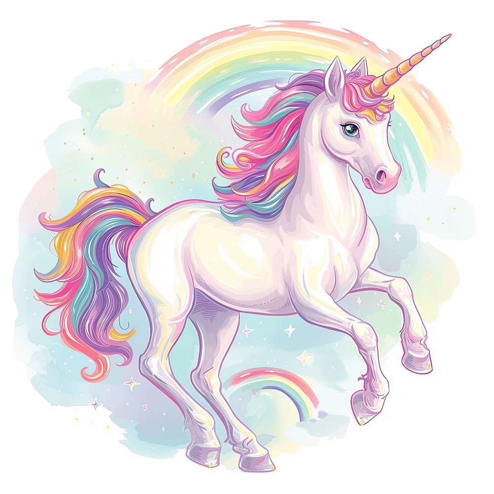 Unicorn 2 art print by Ray Powers for $57.95 CAD