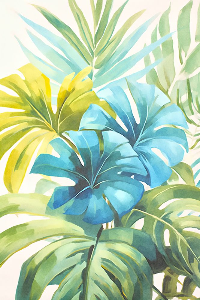 Blue Green Oasis art print by Andrea Haase for $57.95 CAD