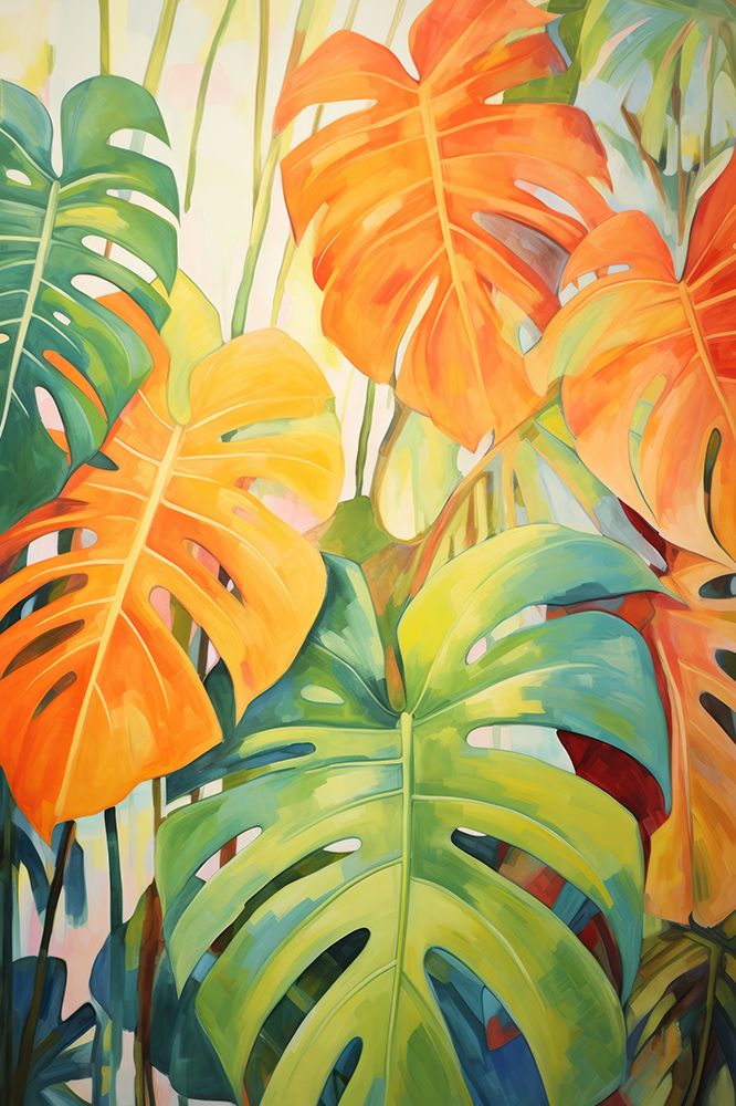 Monstera Jungle art print by Andrea Haase for $57.95 CAD