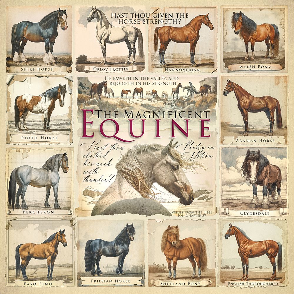 Equine Magnificence art print by Steve Hunziker for $57.95 CAD