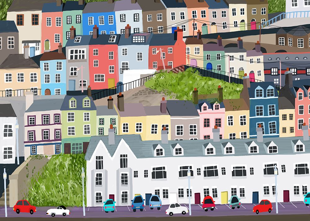 Village in Ireland art print by Carla Daly for $57.95 CAD