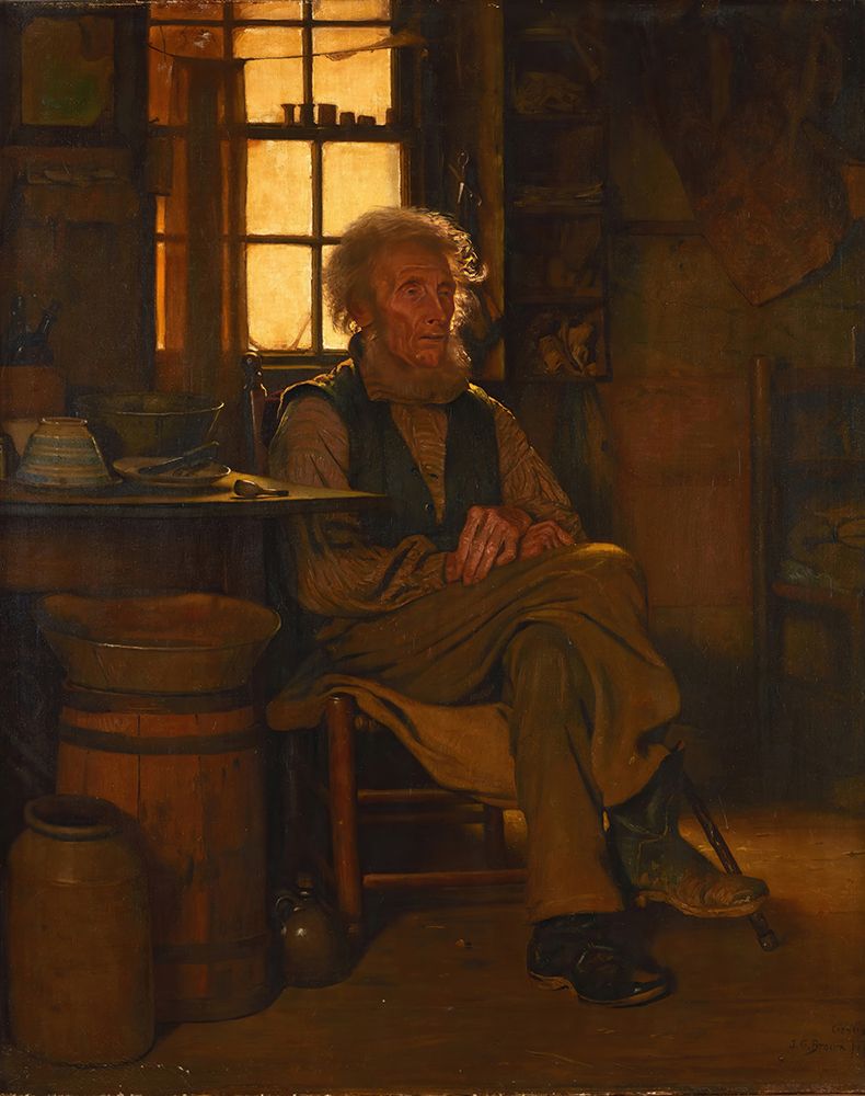 In the Shade art print by John George Brown for $57.95 CAD