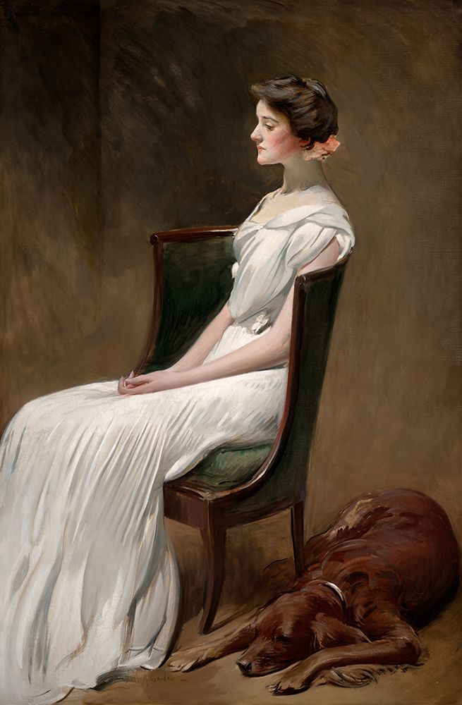 Miss Dorothy Quincy Roosevelt 1901 art print by John White Alexander for $57.95 CAD