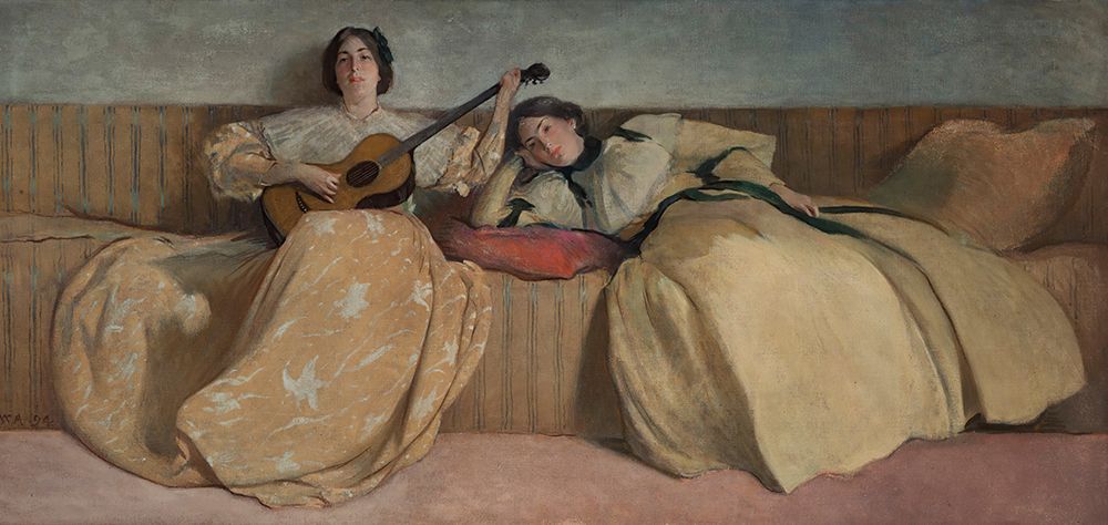 Panel for Music Room 1894 art print by John White Alexander for $57.95 CAD