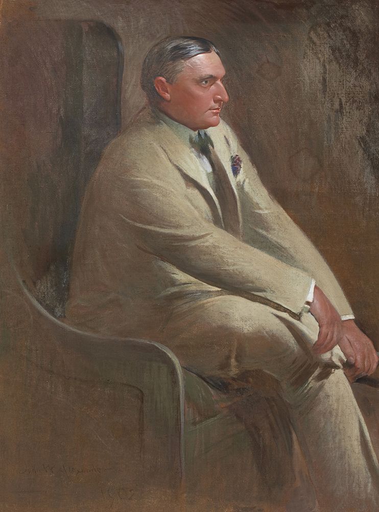 Portrait of William Denny 1902 art print by John White Alexander for $57.95 CAD