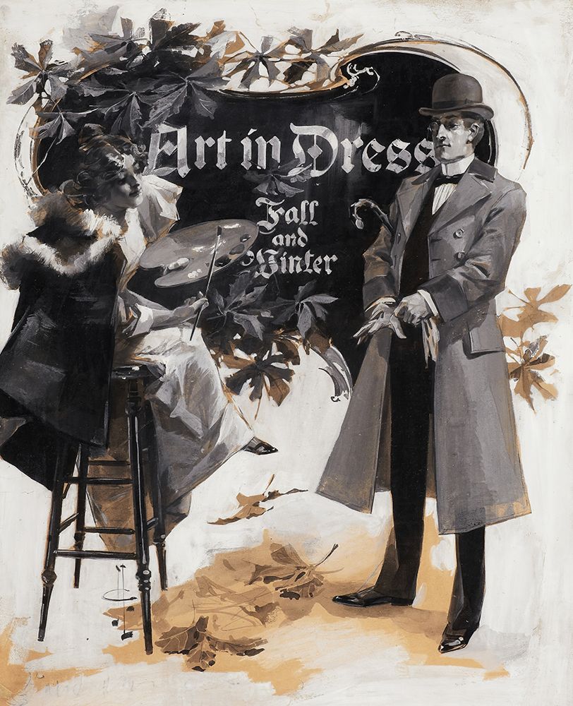 Art in Dress 1895 art print by Joseph Christian Leyendecker for $57.95 CAD