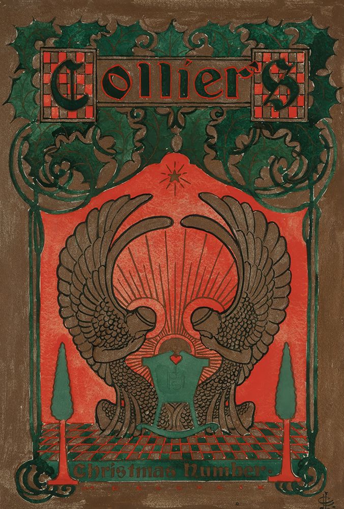 Colliers Christmas Number 1899 art print by Joseph Christian Leyendecker for $57.95 CAD