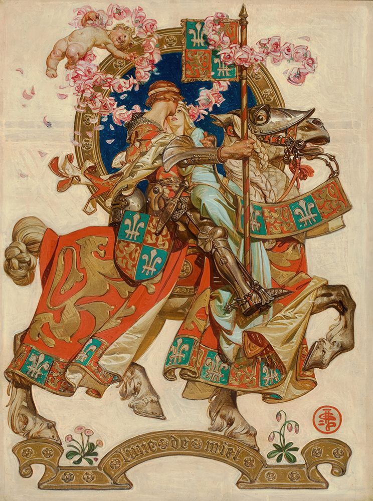 Honeymoon 1926 art print by Joseph Christian Leyendecker for $57.95 CAD