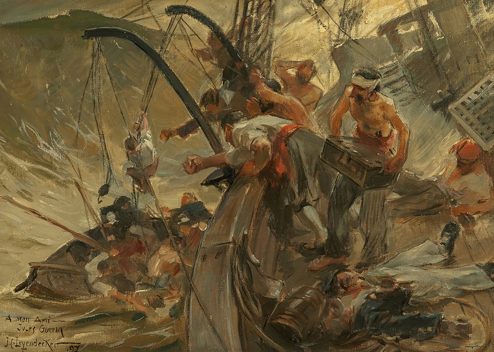 Pirates Load 1897 art print by Joseph Christian Leyendecker for $57.95 CAD