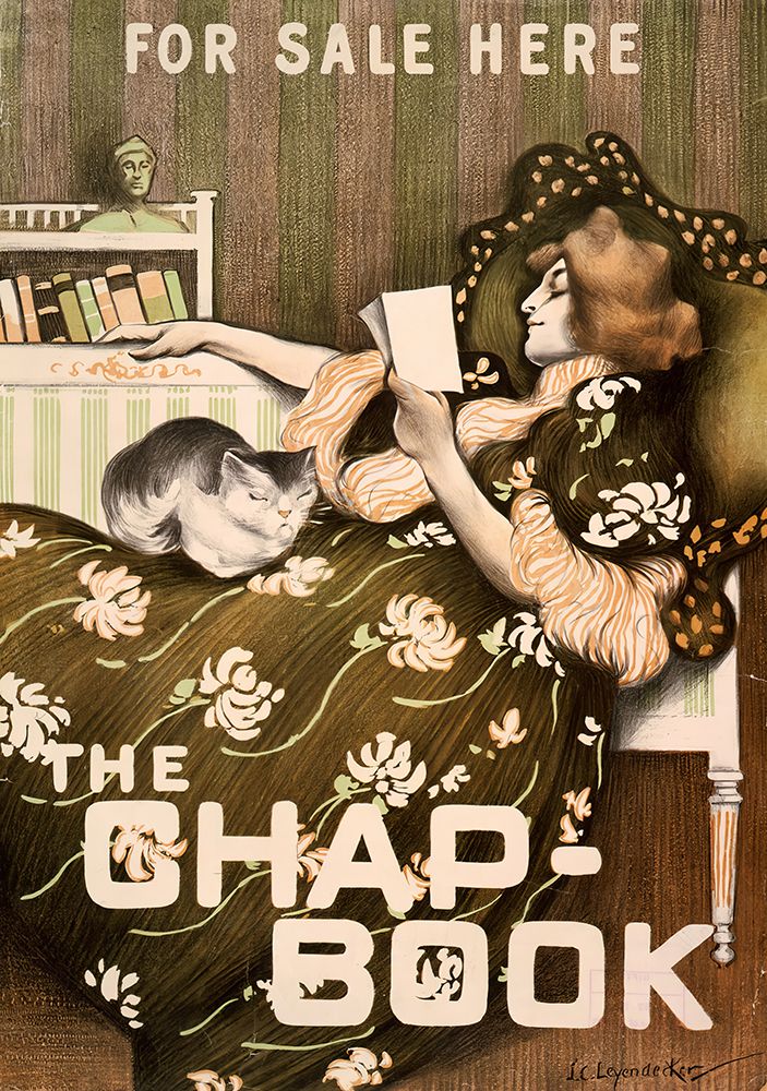 The Chap-book 1890 art print by Joseph Christian Leyendecker for $57.95 CAD
