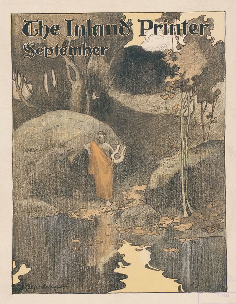The Inland Printer September 1896 art print by Joseph Christian Leyendecker for $57.95 CAD