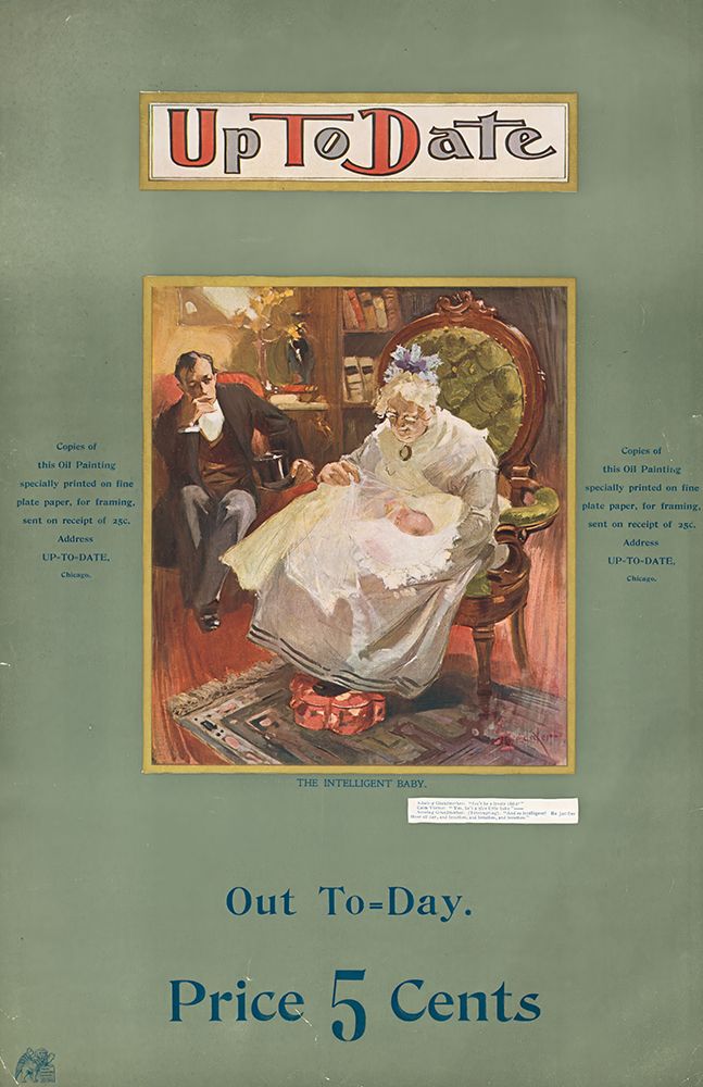 Up to Date 1900 art print by Joseph Christian Leyendecker for $57.95 CAD