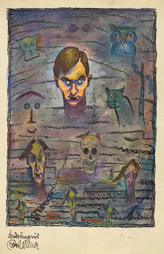 Bedrangnis 1923 art print by Karl Wiener for $57.95 CAD